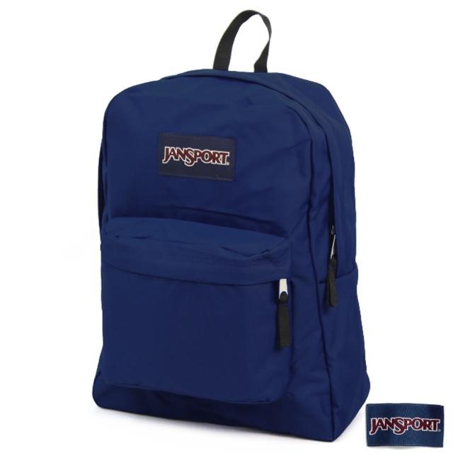 【JanSport】校園背包-SUPER BREAK(深藍)最新