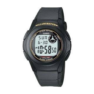 【CASIO 卡西歐】日系-多功能學生型指定錶款(F-200W)