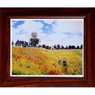 【開運陶源】莫內 罌粟花田(世界名畫 小幅)