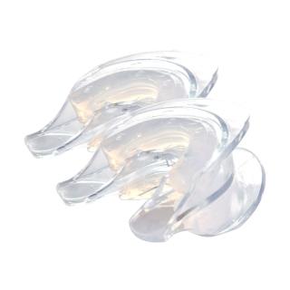 【FastWhite 齒速白】3D齒模牙托牙齒美白DIY自製齒模完全貼合齒型免熱水2入超值組(非美白貼片普麗斯)