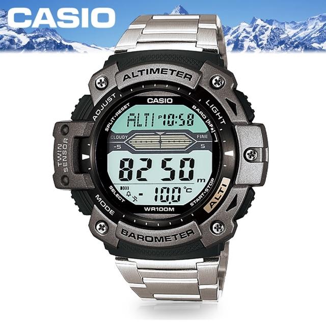 【CASIO 卡西歐 SPORTS 系列】登山概念錶(SGW-300HD)開箱