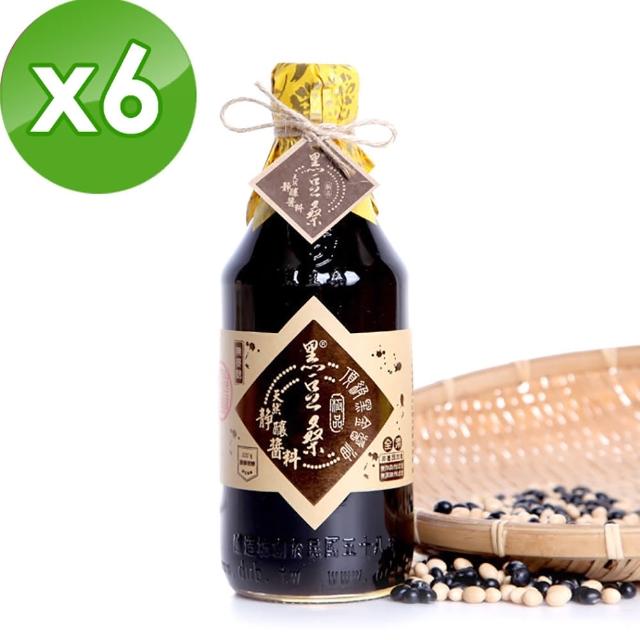 【黑豆桑】天然極品頂級黑金醬油(x 6瓶)