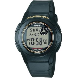 【CASIO 卡西歐】數位小幫手多功能電子錶(F-200W-9ADF)