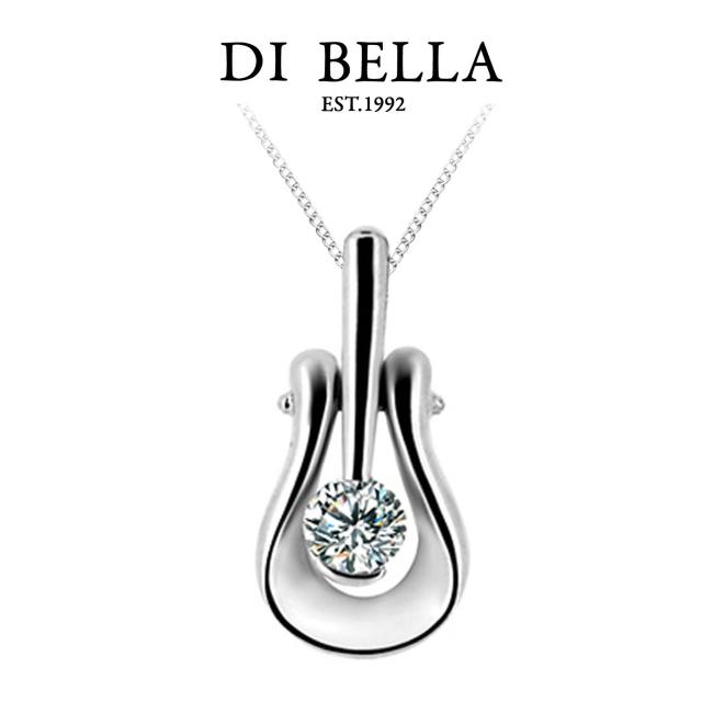 【DI BELLA】典雅懷舊 GIA/0.30克拉/F/VS2美鑽墜鍊超值商品