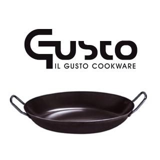 【GUSTO】無塗層黑鐵雙耳鍋(32cm)排行推薦