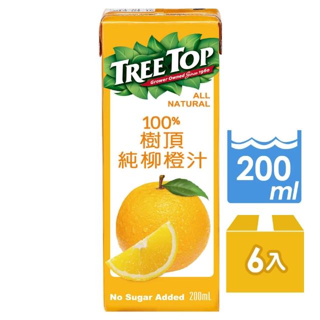 【Tree Top】100%樹頂柳橙汁200ml*6入如何購買?