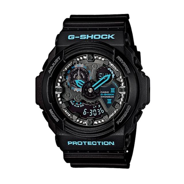 【CASIO 卡西歐 G-SHOCK 系列】粗獷耐衝擊構造機械風格(GA-300BA)限時下殺