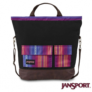 【Jansport】38L BRODERICK 15 校園肩背包(經典墨西哥)售完不補