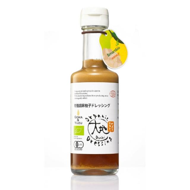 【大地】日本有機胡麻柚子和風醬175ml(釀造甘醇味)