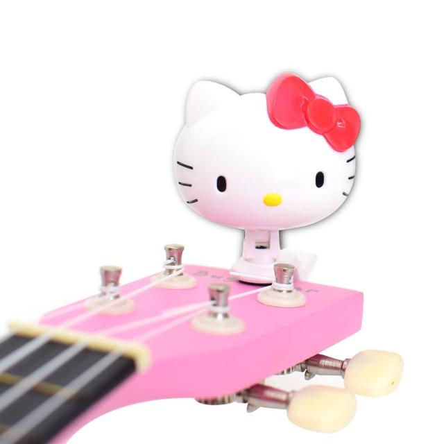 【拓弦音樂】Hello Kitty 三麗鷗正版授權 5合1 夾式 調音器(kitty 調音器)