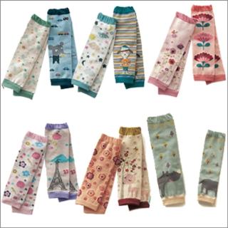 【JoyNa】寶寶純棉保暖護膝襪套(三雙入)