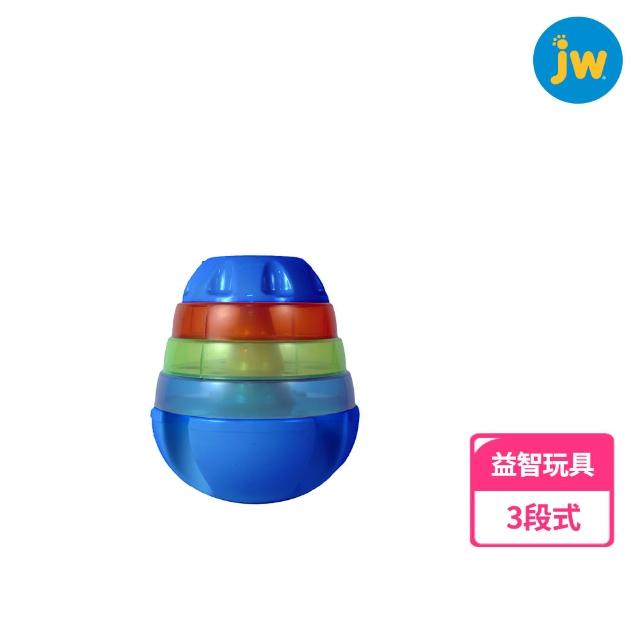 【美國JW玩具系列】3段式益智漏食不倒翁-小(狗狗的好玩伴)買到賺到