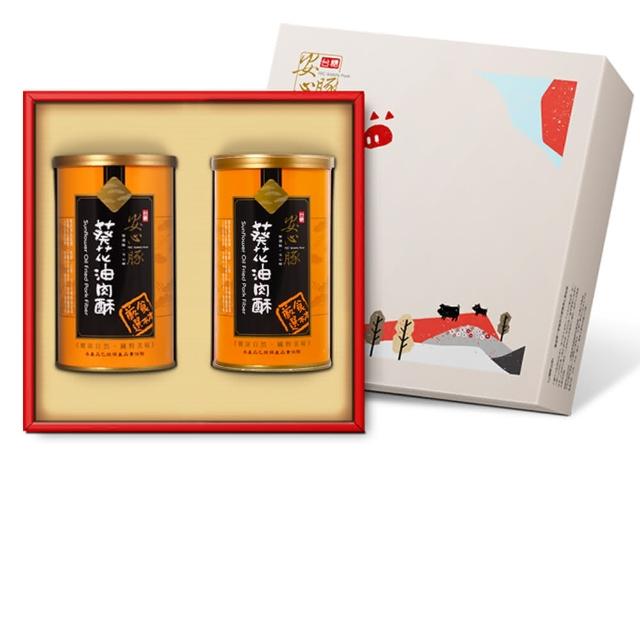【台糖安心豚】葵花油肉酥禮盒4盒(2瓶/盒)