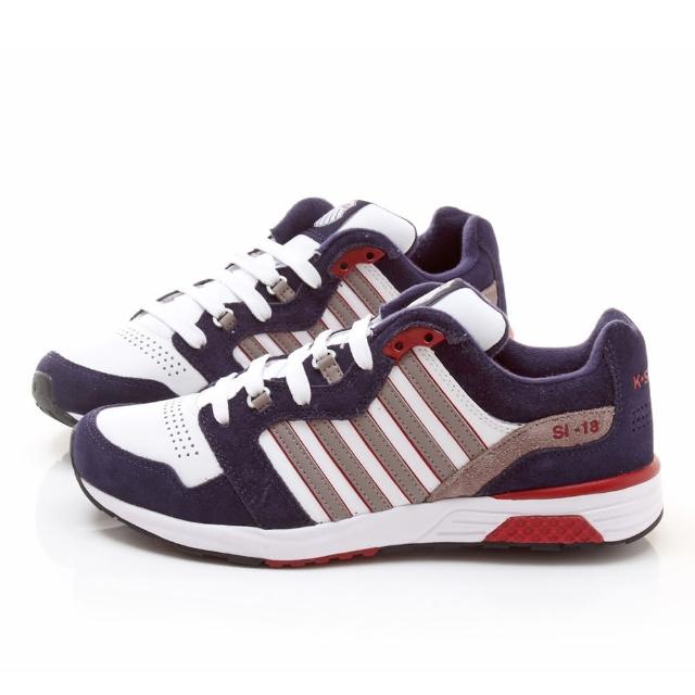 【K-SWISS】男款 RANNELL 2 LS 復刻慢跑鞋(03267-125-藍紫灰)限量出清