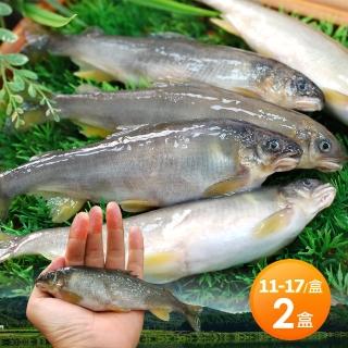 【優鮮配】宜蘭帶卵小香魚2盒(11-17尾裝/約1kg/盒)