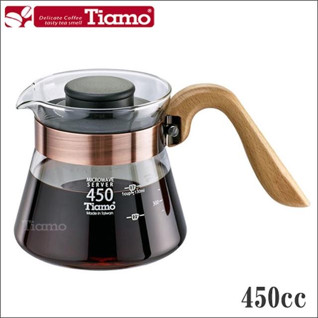 【Tiamo】木把古銅環玻璃壺 450cc(HG2199)最新優惠