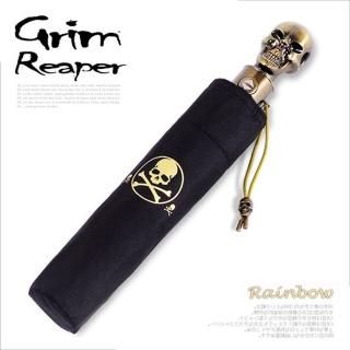 【RainSky】Grim Reaper 冥舘判官骷髏-典藏版自動傘 /晴雨傘造型傘(兩款圖案隨機)