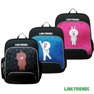 【imitu 米圖】LINE FRIENDS EVA護脊雙層書背包