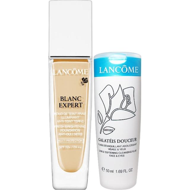 【LANCOME 蘭蔻】激光煥白粉底液30ml(送清柔卸妝乳50ml)限時特價