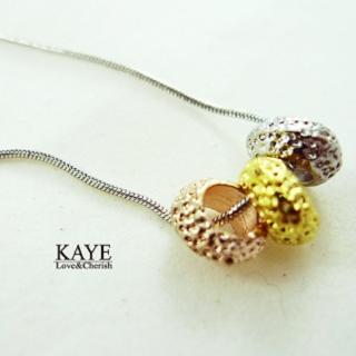 【Kaye歐美流行飾品】三色金屬項鍊