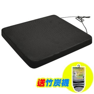 【源之氣】竹炭透氣加厚5公分記憶坐墊 RM-9451(透氣孔/附止滑)