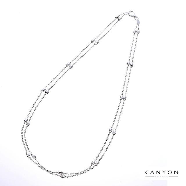 【CANYON】雙串米粒銀項鍊熱銷產品