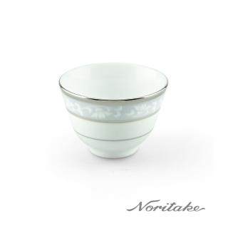 【NORITAKE】花舞春風銀邊茶杯(銀)