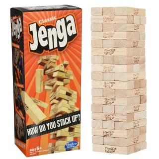 【孩之寶Hasbro】兒童益智玩具Jenga/木質層層疊 A2120