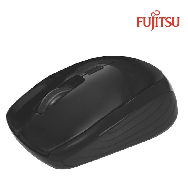 【FUJITSU富士通】USB無線光學滑鼠(FR400黑)