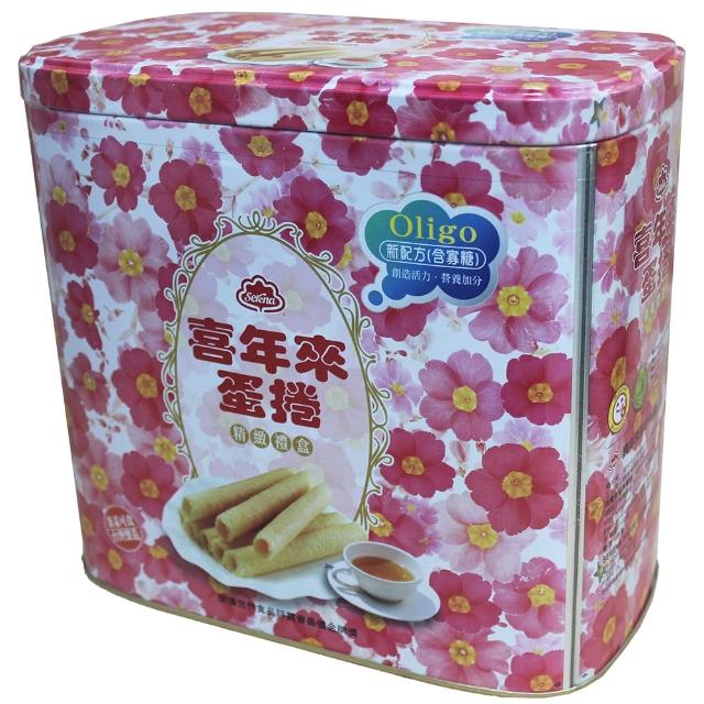 【喜年來】花筒蛋捲oligo禮盒512公克(蛋捲)開箱文