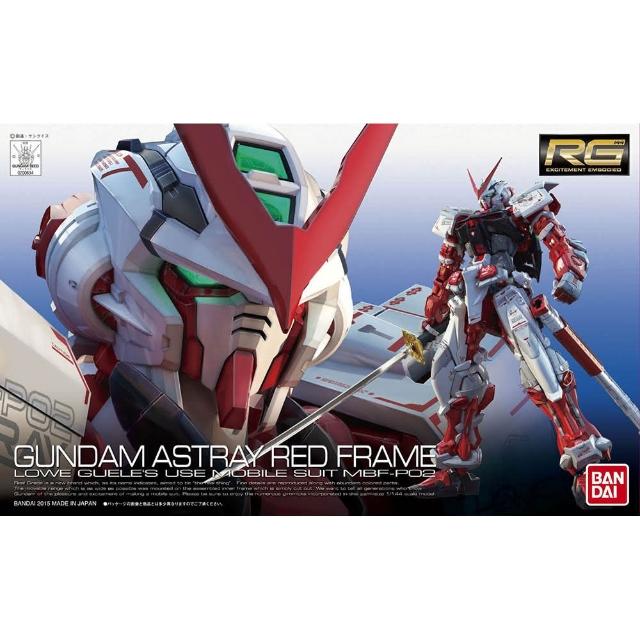 【BANDAI】GUNDAM鋼彈RG 1/144 紅色異端鋼彈19試用文