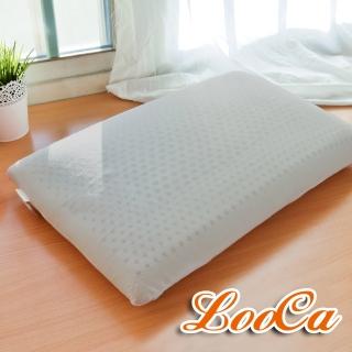 【隔日配】LooCa加強護頸基本型乳膠枕(2入)