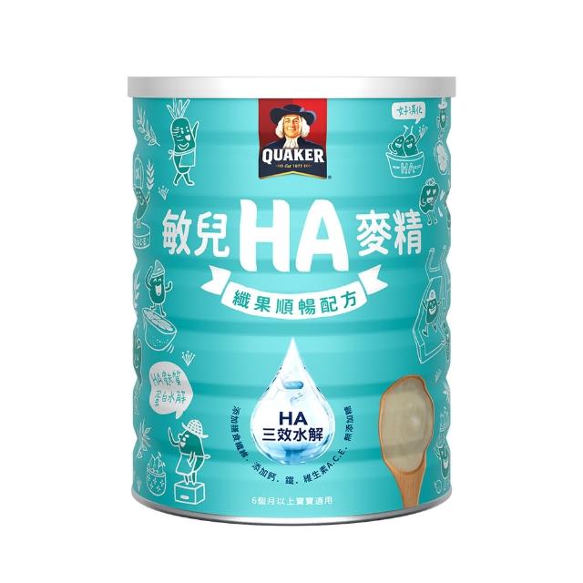 【桂格】敏兒HA纖果順暢麥精700g/罐特價