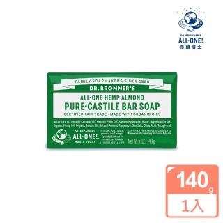 【Dr.Bronner’s 美國布朗博士】杏仁潔顏皂(140g)