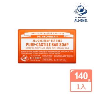 【Dr.Bronner’s 美國布朗博士】茶樹潔顏皂(140g)