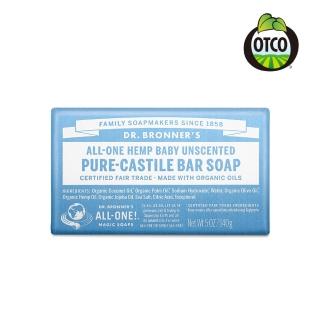 【Dr.Bronner’s 美國布朗博士】溫和嬰兒潔顏皂(140g)