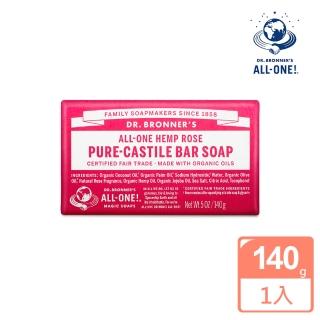 【Dr.Bronner’s 美國布朗博士】玫瑰潔顏皂(140g)