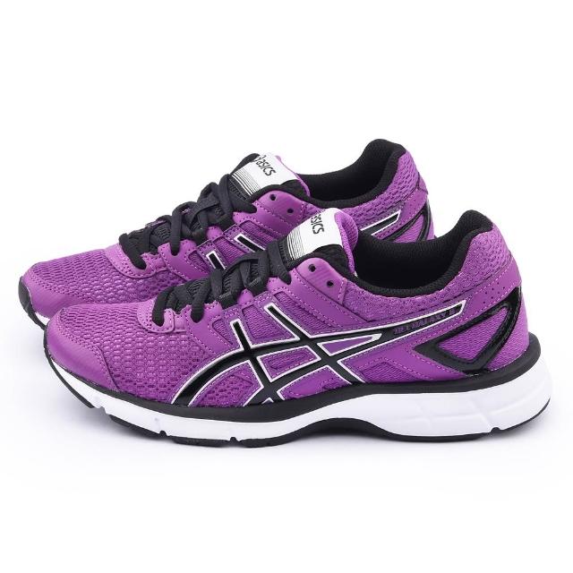 【Asics】女款GEL-GALAXY 8輕量慢跑鞋(T575N-3690-紫)售完不補