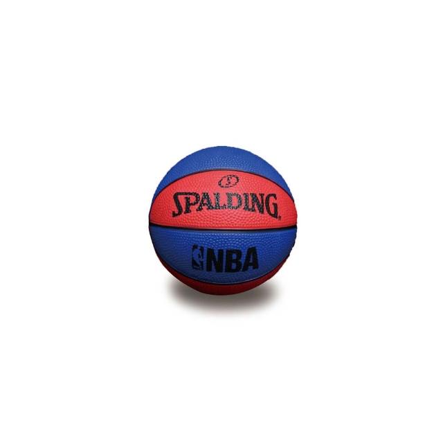 【SPALDING】NBA 一號籃球 迷你小球-斯伯丁 NBA 戶外(藍紅)開箱