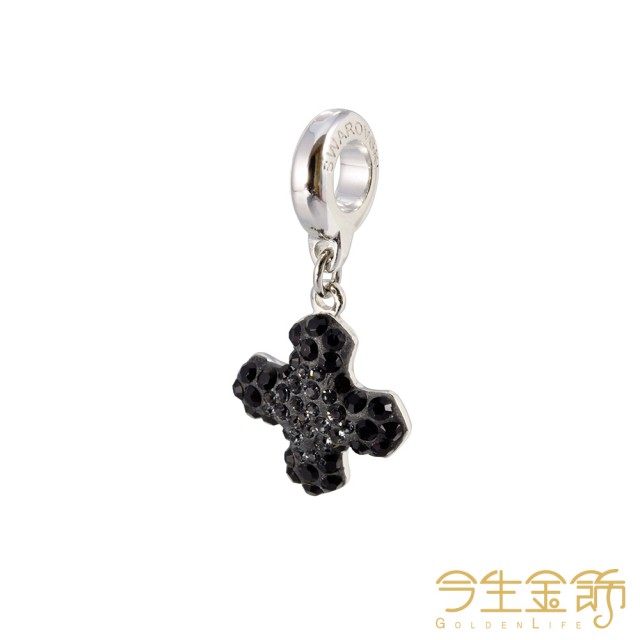 【今生金飾】施華洛水晶(黑耀十字 繆斯女神商品)福利品出清