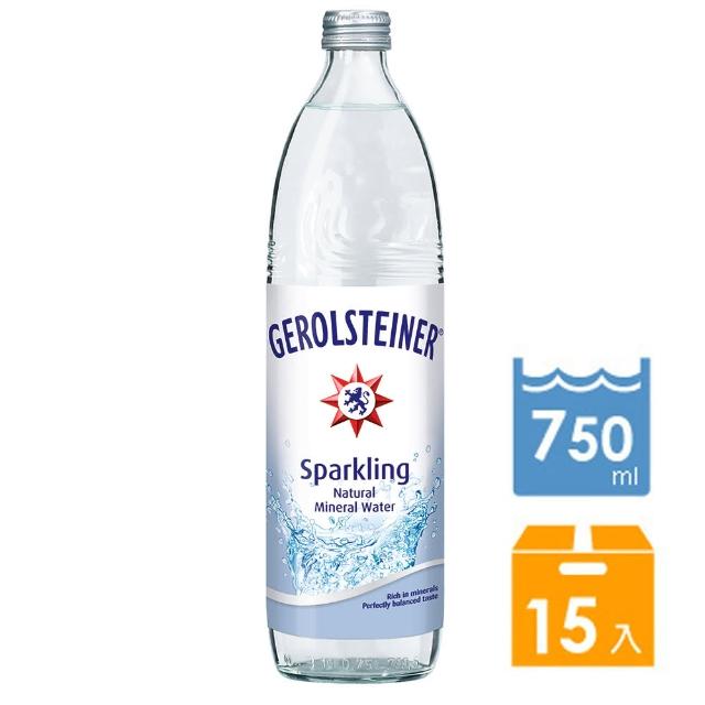 【GEROLSTEINER】迪洛斯汀天然氣泡礦泉水750ml(15入/箱)評比