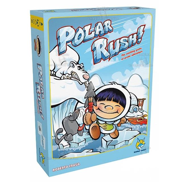 【歐美桌遊】冰原小英雄 Polar Rush!(附中文說明)