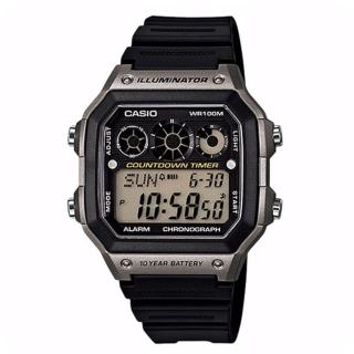 【CASIO】十年電池數位錶(AE-1300WH-8A)