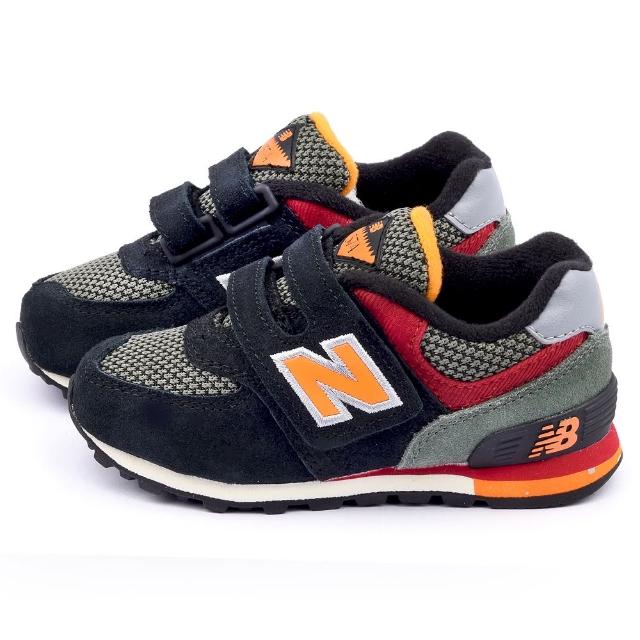 【NewBalance】小童 經典574復古運動鞋(KG574K4I-黑)最新優惠