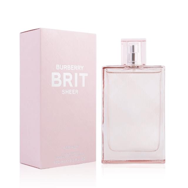 【BURBERRY】Brit Sheer 粉紅風格女性淡香水(100ml)推薦文