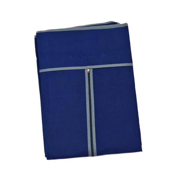 【居家cheaper】黑金剛46X91X180CM三層吊衣架組贈布套(時尚黑)