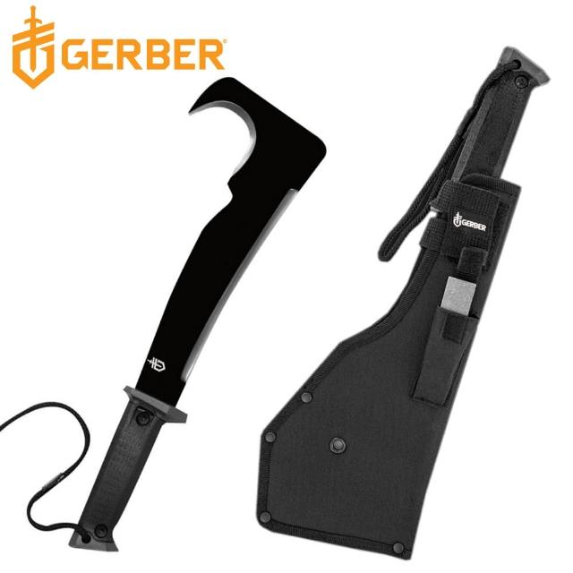 【Gerber】Machete Pro 鱷魚柄平刃勾刀(31-000705)