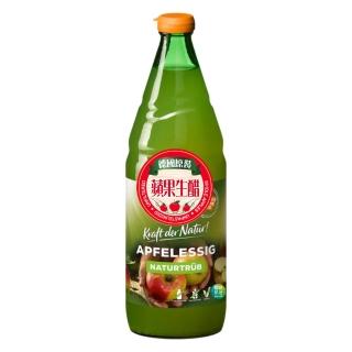 【智慧誠選】德國BZ 無過濾蘋果醋750ml/瓶(天然醋酸菌發酵 無糖無調味劑)