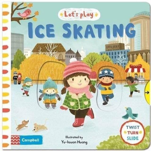 【Song Baby】Let’s Play：Ice Skating 溜冰玩樂(硬頁推拉操作書)新品上市