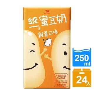 【統一】蜜豆奶-雞蛋口味250mlx24入/箱